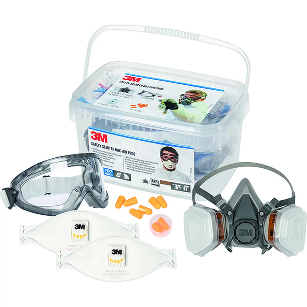 3M™ Safety Box - 3M - 1000MCWE 1 3M™ Safety Box - 3M - 1000MCWE