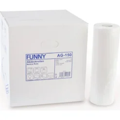 Abdeckrollen, Ärzterollen, 2-lagig, 40 Cm, Zellstoff, Hochweiß, Verklebt - Funny - AG-150