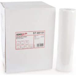 Abdeckrollen, Ärzterollen, 2-lagig, 50 Cm, Zellstoff, Hochweiß, Verklebt - SemyTop - ST-88151