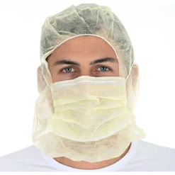 Astrohaube Mit Mundschutz - Hygostar - 13208 -Arbeitsschutz Rabatt astrohaube mit mundschutz hygostar 13208