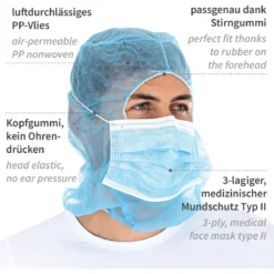 Astrohauben Mit 3-lagigem Mundschutz, PP - Hygostar - 132061 12 Astrohauben Mit 3-lagigem Mundschutz, PP - Hygostar - 132061 -Arbeitsschutz Rabatt astrohauben mit 3 lagigem mundschutz pp hygostar 1320614