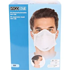 Atemschutzmaske FFP1 NR Ohne Atemventil - Hygostar - 2932 5 Atemschutzmaske FFP1 NR Ohne Atemventil - Hygostar - 2932 -Arbeitsschutz Rabatt atemschutzmaske ffp1 nr ohne atemventil hygostar 29323