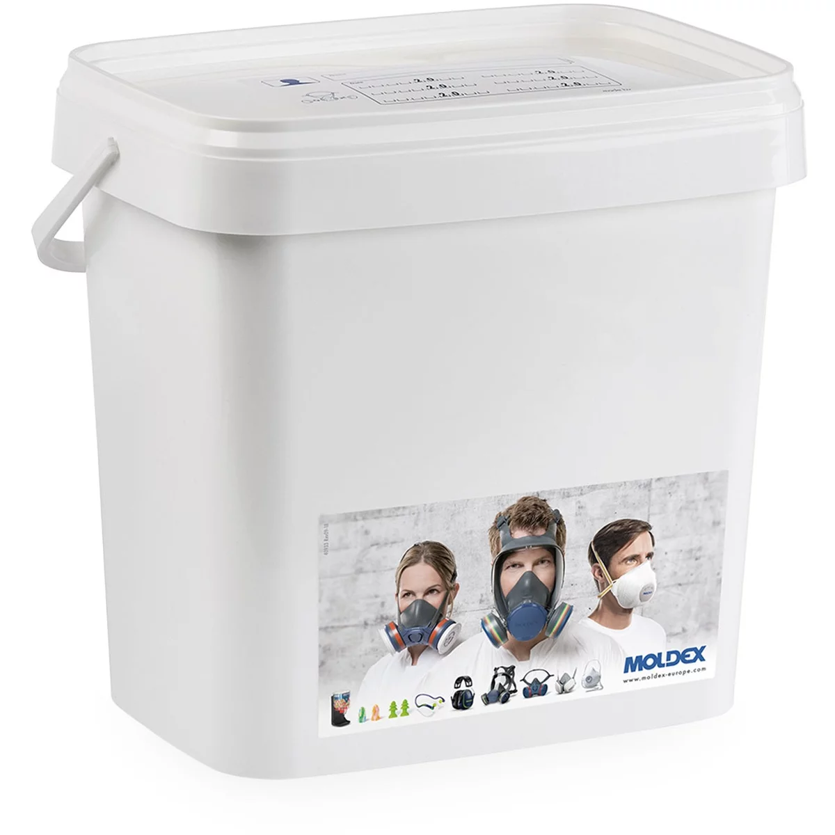 Aufbewahrungsboxen Aufbewahrungsbox Für Vollmasken - Moldex - 9995 1 Aufbewahrungsboxen Aufbewahrungsbox Für Vollmasken - Moldex - 9995