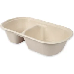 Bio Imbiss-Schalen, Oval, Zuckerrohr - NatureStar - 411525 -Arbeitsschutz Rabatt bio imbiss schalen oval zuckerrohr naturestar 411525