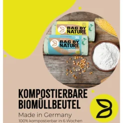 Bio-Müllbeutel Mit Griff, 30 L, Maisstärke, Rolle - FRANZ MENSCH - 32294 -Arbeitsschutz Rabatt bio muellbeutel mit griff 30 l maisstaerke rolle franz mensch 322944