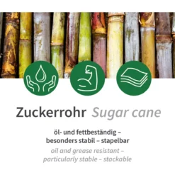 Bio Schüsseln, Rund, Zuckerrohr - NatureStar - 41192 -Arbeitsschutz Rabatt bio schuesseln rund zuckerrohr naturestar 411925