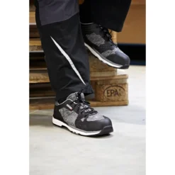 Conner Halbschuh, S1, ESD, Grau/schwarz/weiß - BAAK - 5001