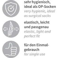 Einwegsocken Foot Fresh, Polyamid - Hygostar - 28760 -Arbeitsschutz Rabatt einwegsocken foot fresh polyamid hygostar 287606