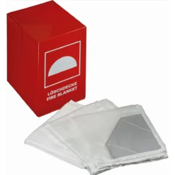 Feuerlöschdecke, Rot, 30 X 20 X 24 Cm - HOLTHAUS - 81673