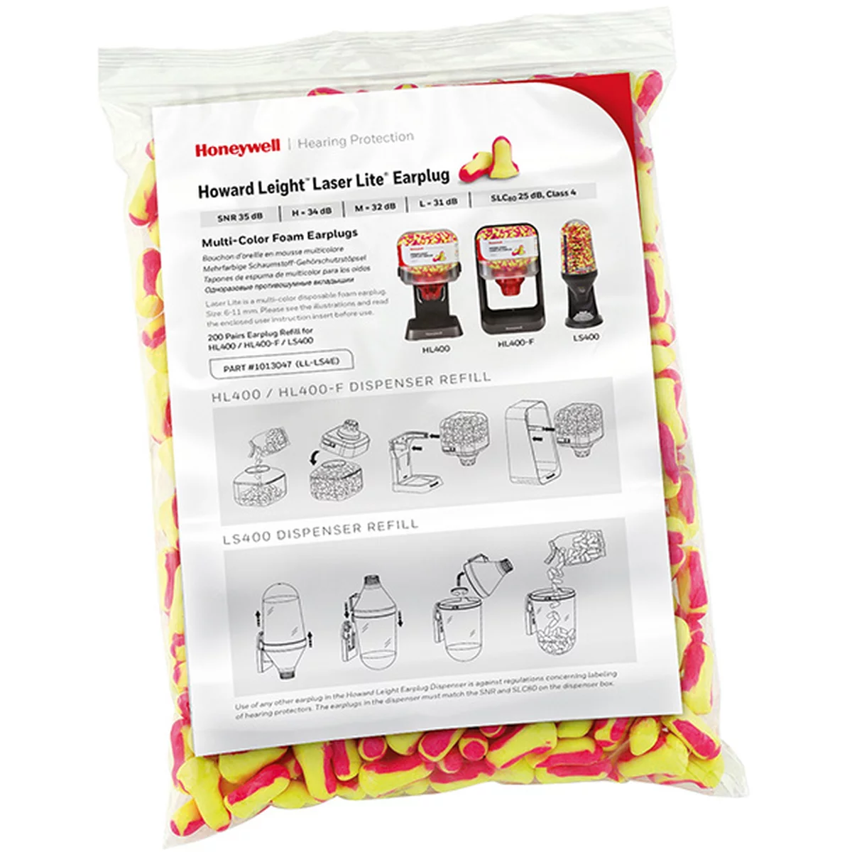 Gehörschutzstöpsel LaserLite Nachfüllpack 200 Paar - Howard Leight - 1013047 1 Gehörschutzstöpsel LaserLite Nachfüllpack 200 Paar - Howard Leight - 1013047