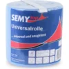 Handtuchrollen, 2-lagig, 20 X 21 Cm, Zellstoff Blau, Ø 19 Cm, Perforiert, Zellstoff, MIDI, Einzeln Verpackt Mit Tragegriff - SemyTop - ST-88785