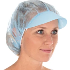 Haube Mit Schirm, Leichte Qualität - Hygonorm - 12816 -Arbeitsschutz Rabatt haube mit schirm leichte qualitaet hygonorm 128162