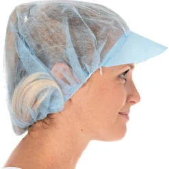 Haube Mit Schirm, Leichte Qualität - Hygonorm - 12816 -Arbeitsschutz Rabatt haube mit schirm leichte qualitaet hygonorm 128163