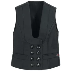 KLARA Damen Zunftweste Zwirn Doppelpilot, Schwarz - FHB - 70015