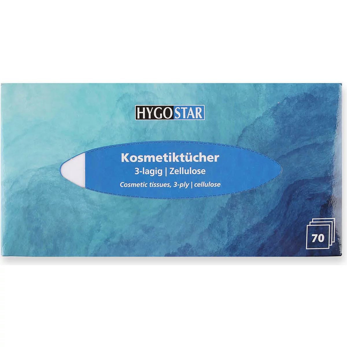 Kosmetiktücher, 3-lagig, Zellulose - Hygostar - 30472 5 Kosmetiktücher, 3-lagig, Zellulose - Hygostar - 30472 – Bild 5
