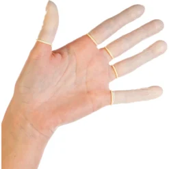 Latexfingerling, 100 Stück, XL - HOLTHAUS - 50219