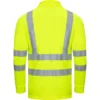 MOTION TEX VIZ, Warnschutz-Langarm-Poloshirt - NITRAS - 7014