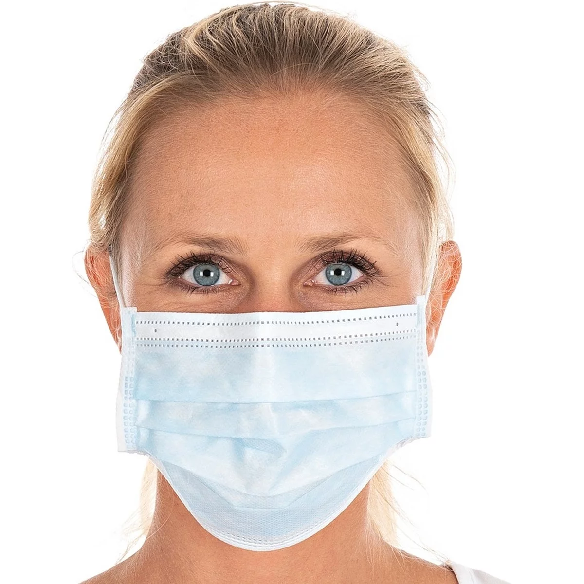 Mundschutz 3-lagig Typ IIR (99%), PP, Blau - Hygostar - 291761 1 Mundschutz 3-lagig Typ IIR (99%), PP, Blau - Hygostar - 291761