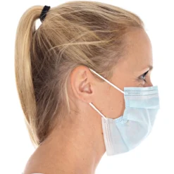 Mundschutz Civil Use, 3-lagig, PP, Made In Germany, Sparpack - Hygostar - 291460P