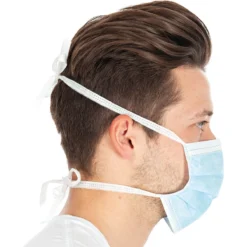 Mundschutz Mit Bindebändern, 3-lagig - Hygostar - 29166 -Arbeitsschutz Rabatt mundschutz mit bindebaendern 3 lagig hygostar 291663