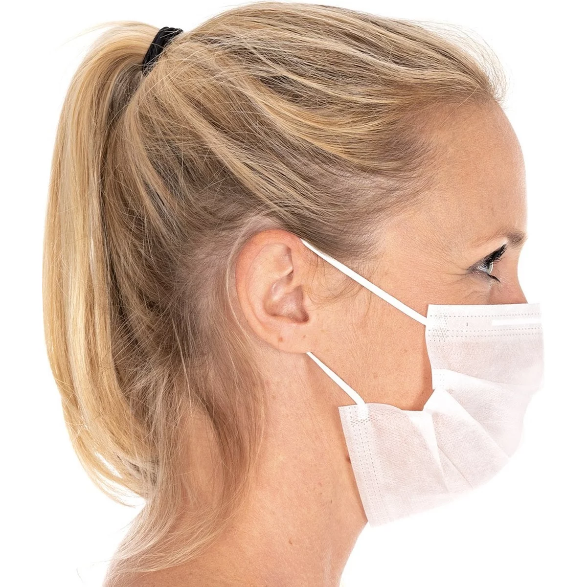 Mundschutz Mit Gummibändern, 2-lagig - Hygostar - 2913 4 Mundschutz Mit Gummibändern, 2-lagig - Hygostar - 2913 – Bild 4