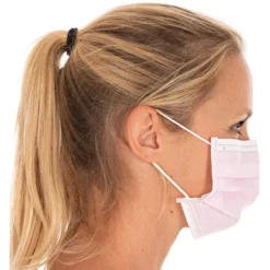 Mundschutz Mit Gummibändern, 3-lagig (in 50er Box) - Hygostar - 29175