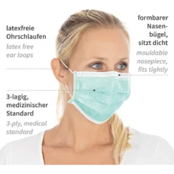 Mundschutz Typ II, 3-lagig, PP - Hygostar - 29177 -Arbeitsschutz Rabatt mundschutz typ ii 3 lagig pp hygostar 291773