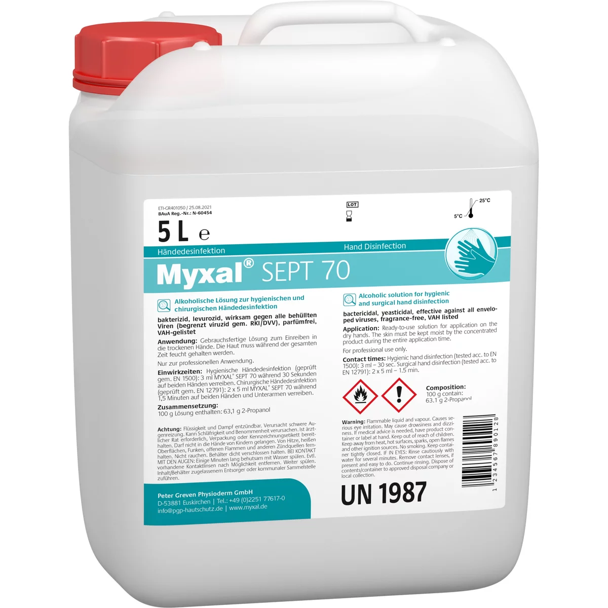MYXAL® SEPT 70 - GREVEN - 14021 1 MYXAL® SEPT 70 - GREVEN - 14021