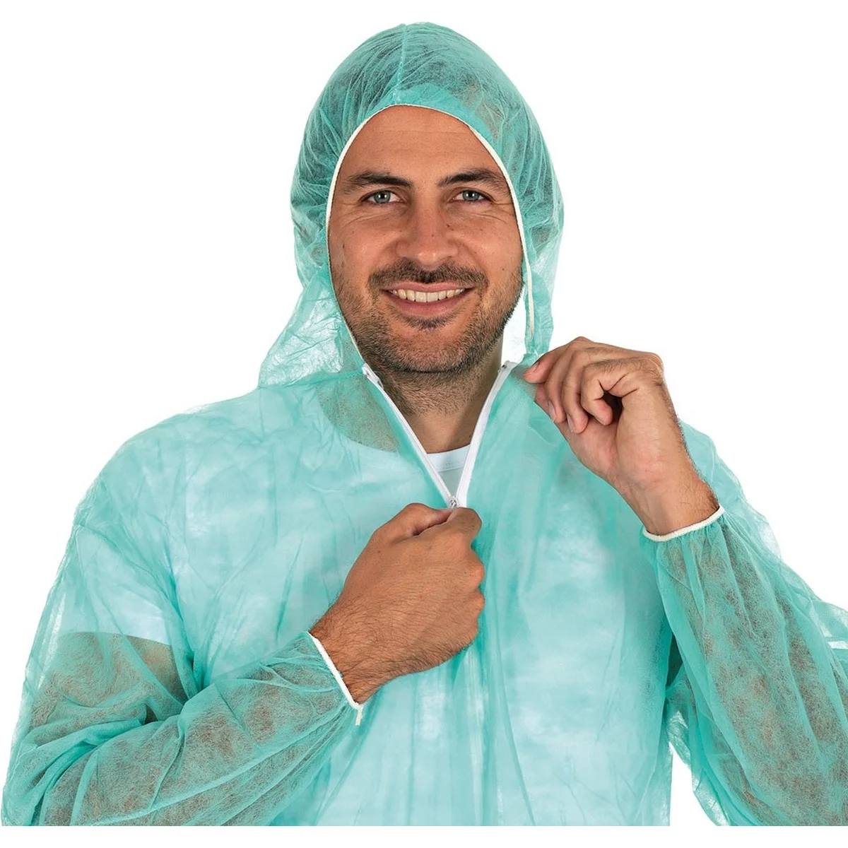 Overall Mit Kapuze, Leichte Qualität - Hygonorm - 27627 1 Overall Mit Kapuze, Leichte Qualität - Hygonorm - 27627