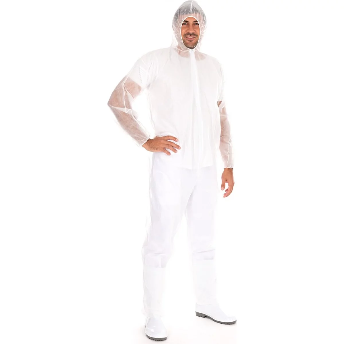 Overall Mit Kapuze, Leichte Qualität - Hygonorm - 27649 3 Overall Mit Kapuze, Leichte Qualität - Hygonorm - 27649 – Bild 3