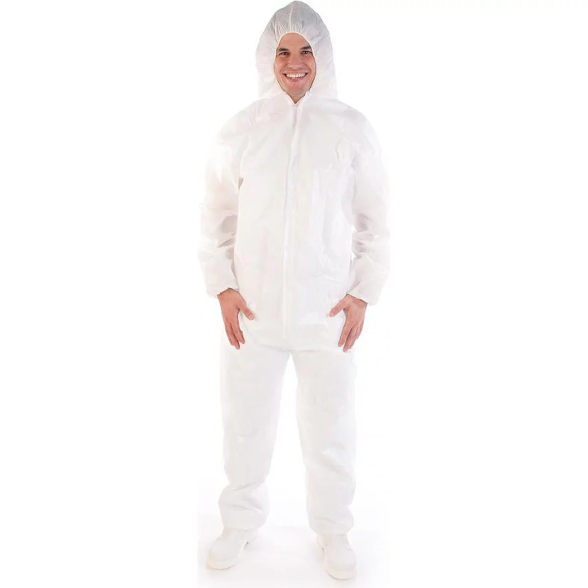 Overalls Mit Kapuze, PP/CPE - Hygostar - 27829 1 Overalls Mit Kapuze, PP/CPE - Hygostar - 27829