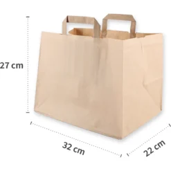 Papiertragetasche Strong, Papier - NatureStar - 35566 -Arbeitsschutz Rabatt papiertragetasche strong papier naturestar 355664