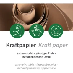 Papiertragetasche Strong, Papier - NatureStar - 35566 -Arbeitsschutz Rabatt papiertragetasche strong papier naturestar 355665