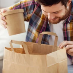 Papiertragetasche Strong, Papier - NatureStar - 35566 -Arbeitsschutz Rabatt papiertragetasche strong papier naturestar 355667