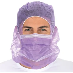 PP-Astrohaube Mit Mundschutz - Hygostar - 13203