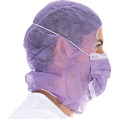 PP-Astrohaube Mit Mundschutz - Hygostar - 13203 -Arbeitsschutz Rabatt pp astrohaube mit mundschutz hygostar 132033