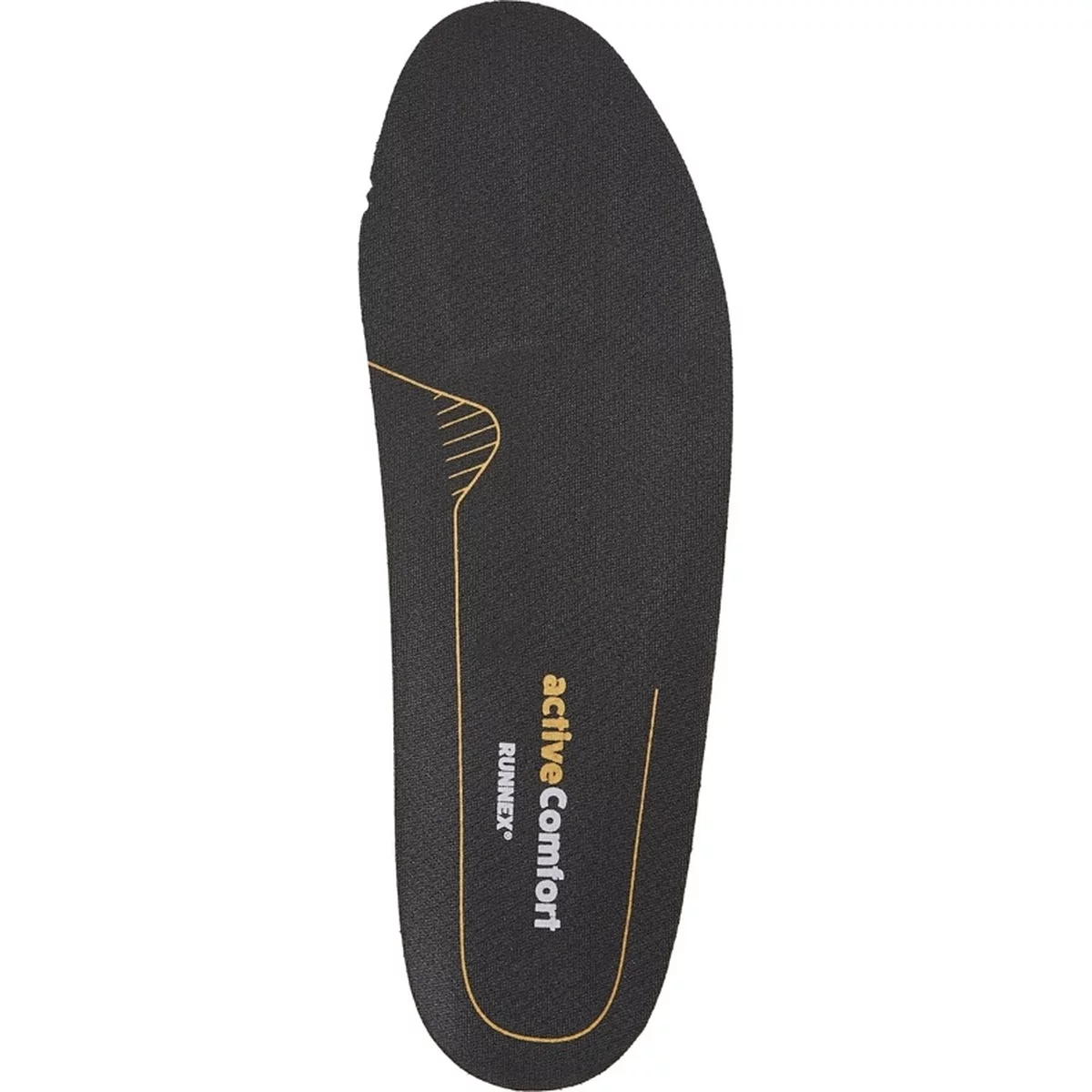Semi-orthopädische Einlegesohle ActiveComfort Low, Schwarz/gelb - RUNNEX - 5406 2 Semi-orthopädische Einlegesohle ActiveComfort Low, Schwarz/gelb - RUNNEX - 5406 – Bild 2