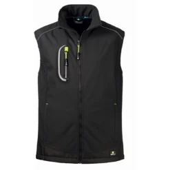 Softshell-Weste IDAHO, Schwarz - 4PROTECT - 3322