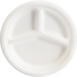 Teller - Rund, 3-geteilt - NATUREStar - 41025