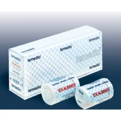 Temedia Idealbinde Mit Klammer, 10 Cm X 4 M - HOLTHAUS - 11270 VK T