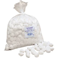 Temedia® Schlinggazetupfer - Ballform, Beutel à 500 Stück - HOLTHAUS - 13823