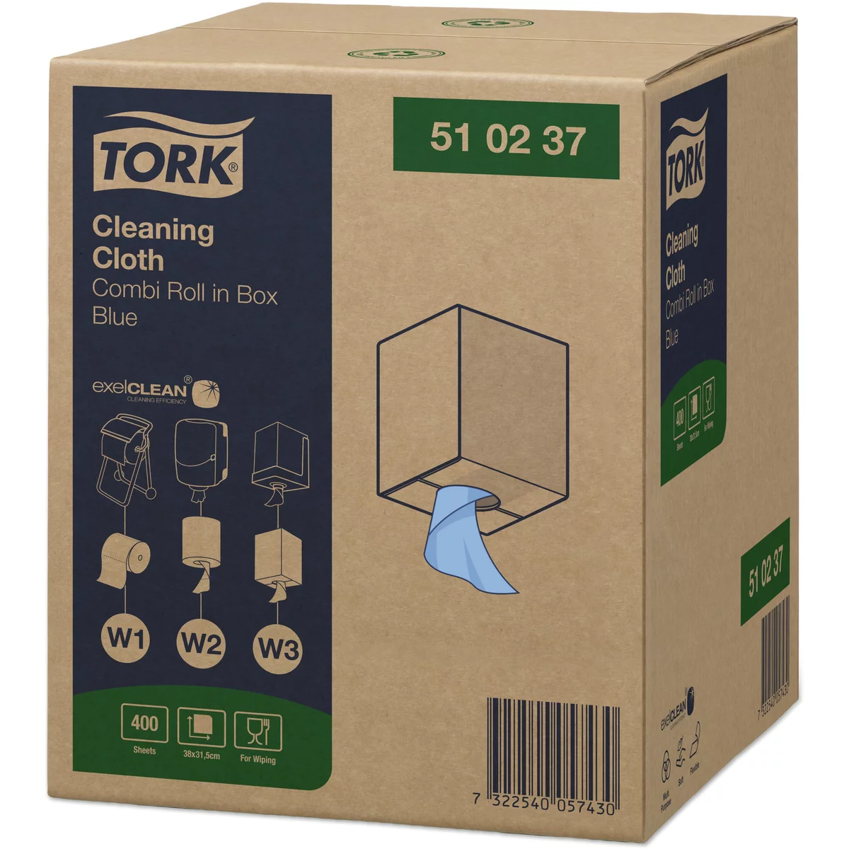 Reinigungstücher Premium 510 - TORK - 510237 1 Reinigungstücher Premium 510 - TORK - 510237