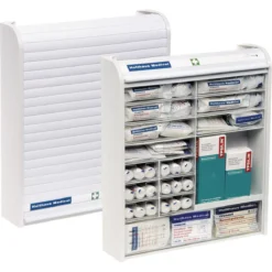 Verbandschrank Rollmed®, 48 X 42 X 10 Cm, Leer, Weiß - HOLTHAUS - 66060