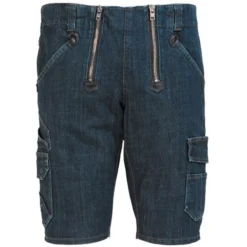 VOLKMAR Stretch-Jeans-Zunft-Bermuda, Schwarzblau - FHB - 22635