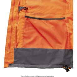 Warn-Wetterschutz-Jacke TAMPA, Leuchtorange/grau - 4PROTECT - 3410 -Arbeitsschutz Rabatt warn wetterschutz jacke tampa leuchtorange grau 4protect 34103