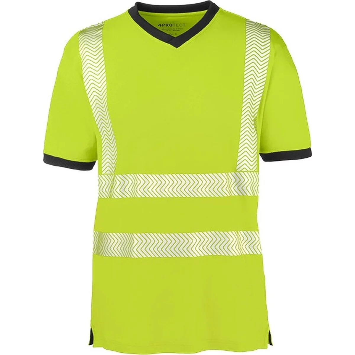 Warnschutz T-Shirt MIAMI, Leuchtgelb/grau - 4PROTECT - 3431 1 Warnschutz T-Shirt MIAMI, Leuchtgelb/grau - 4PROTECT - 3431