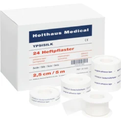 YPSISILK Heftpflaster, Seide, 1,25 Cm X 5 M - HOLTHAUS - 40042